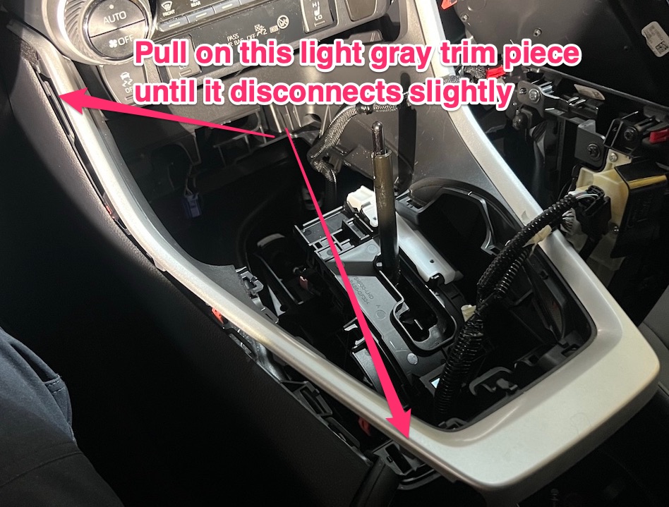 Removing trim