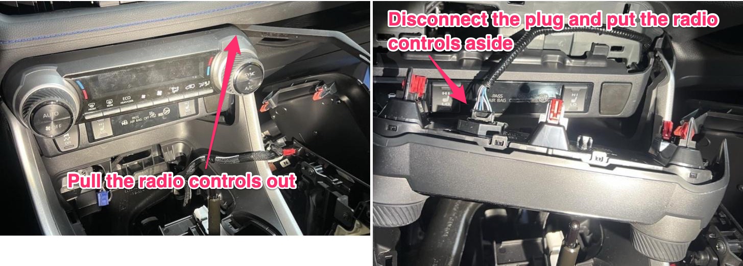 Removing radio